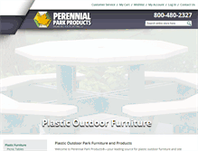 Tablet Screenshot of perennialparkproducts.com